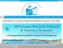 Tablet Screenshot of enfermeriadeurgencias.com